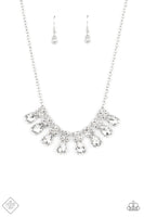 Paparazzi Sparkly Ever After - White Necklace