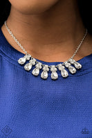 Paparazzi Sparkly Ever After - White Necklace