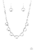 Paparazzi Star Quality Sparkle - White Necklace