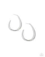 Paparazzi Exclusive Element - Silver Hoop Earrings
