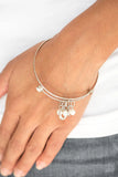 Paparazzi Truly True Love - White Bracelet