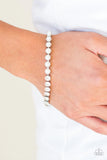 Paparazzi Out Like A SOCIALITE - White Bracelet