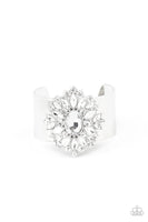 Paparazzi The Fashionmonger - White Bracelet