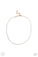 Paparazzi Mini MVP - Gold Choker Necklace