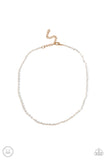 Paparazzi Mini MVP - Gold Choker Necklace