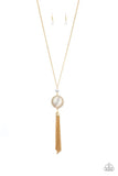 Paparazzi Sparkling Spectacle - Gold Necklace