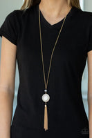Paparazzi Sparkling Spectacle - Gold Necklace