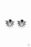 Paparazzi Starry Light - Black Post Earrings