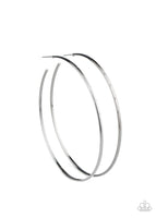 Paparazzi Very Curvaceous - Black Hoop Earrings