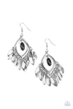 Paparazzi Sunset Soul - Black Earrings