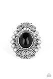 Paparazzi Radiantly Regal - Black Ring