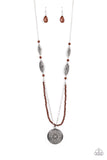 Paparazzi Garden of Grace - Brown Necklace