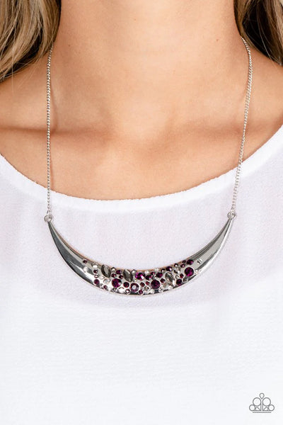 Paparazzi Bejeweled Baroness - Purple Necklace