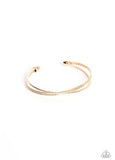 Paparazzi Coachella Curls - Gold Bracelet