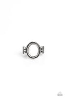 Paparazzi Ranch Ready - White Ring