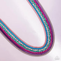 Paparazzi Troublemaker Trove - Multi Necklace