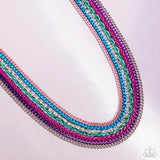 Paparazzi Troublemaker Trove - Multi Necklace