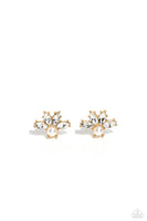 Paparazzi Stellar Showcase - Gold Earrings