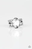 Paparazzi Shine Bright Like A Diamond - White Ring