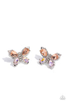 Paparazzi Live to FLIGHT Another Day - Orange Earrings