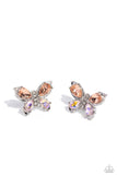 Paparazzi Live to FLIGHT Another Day - Orange Earrings