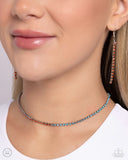 Paparazzi Dedicated Duo - Orange Necklace