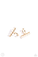 Paparazzi CUFF Love - Gold Earring Cuff