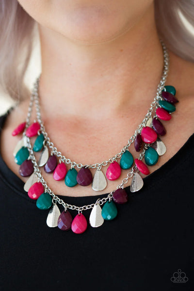 Paparazzi Life of the FIESTA - Multi Necklace