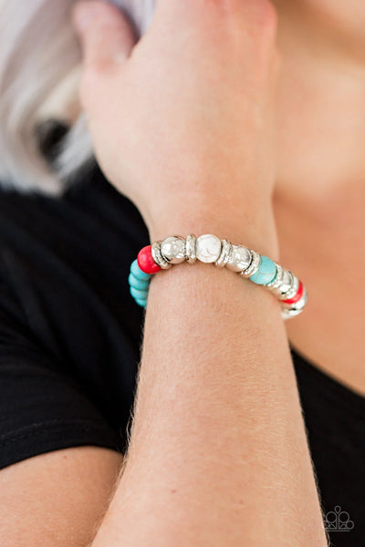 Paparazzi Across The Mesa - Multi Bracelet