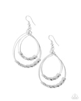 Paparazzi Industrial Artisan - Silver Earrings