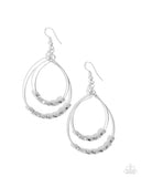 Paparazzi Industrial Artisan - Silver Earrings