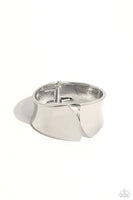 Paparazzi Sheared Sass - Silver Bracelet