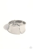 Paparazzi Sheared Sass - Silver Bracelet