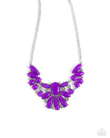 Paparazzi Dazzling Diadem - Purple Necklace