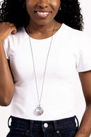 Paparazzi Geo Mine - Purple Necklace