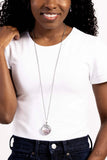 Paparazzi Geo Mine - Purple Necklace