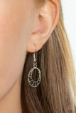 Paparazzi Elliptical Effervescence - Orange Necklace