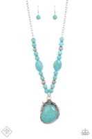 Paparazzi Southwest Paradise - Blue Necklace