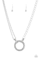 Paparazzi Razzle Dazzle - White Necklace