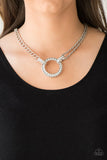 Paparazzi Razzle Dazzle - White Necklace