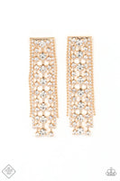 Paparazzi Starry Streamers - Gold Post Earrings