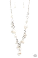 Paparazzi Nautical Nouveau - White Necklace