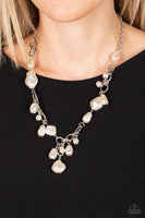 Paparazzi Nautical Nouveau - White Necklace