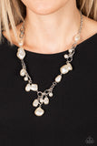 Paparazzi Nautical Nouveau - White Necklace