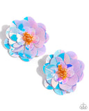Paparazzi Floating Florals - Multi Post Earrings