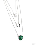 Paparazzi Playfully Panache - Green Necklace