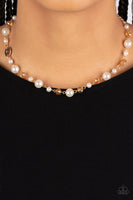 Paparazzi Traditional Transcendence - Gold Necklace