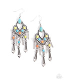 Paparazzi Naturally Vintage - Multi Earrings