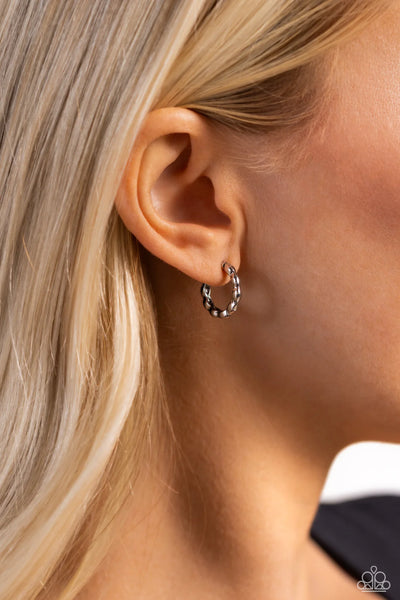 Paparazzi Buzzworthy Bling - Silver Earrings