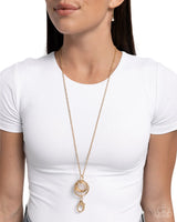 Paparazzi Rings of Refinement - Gold Lanyard